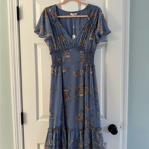 NWT Max Studio Midi Floral dress